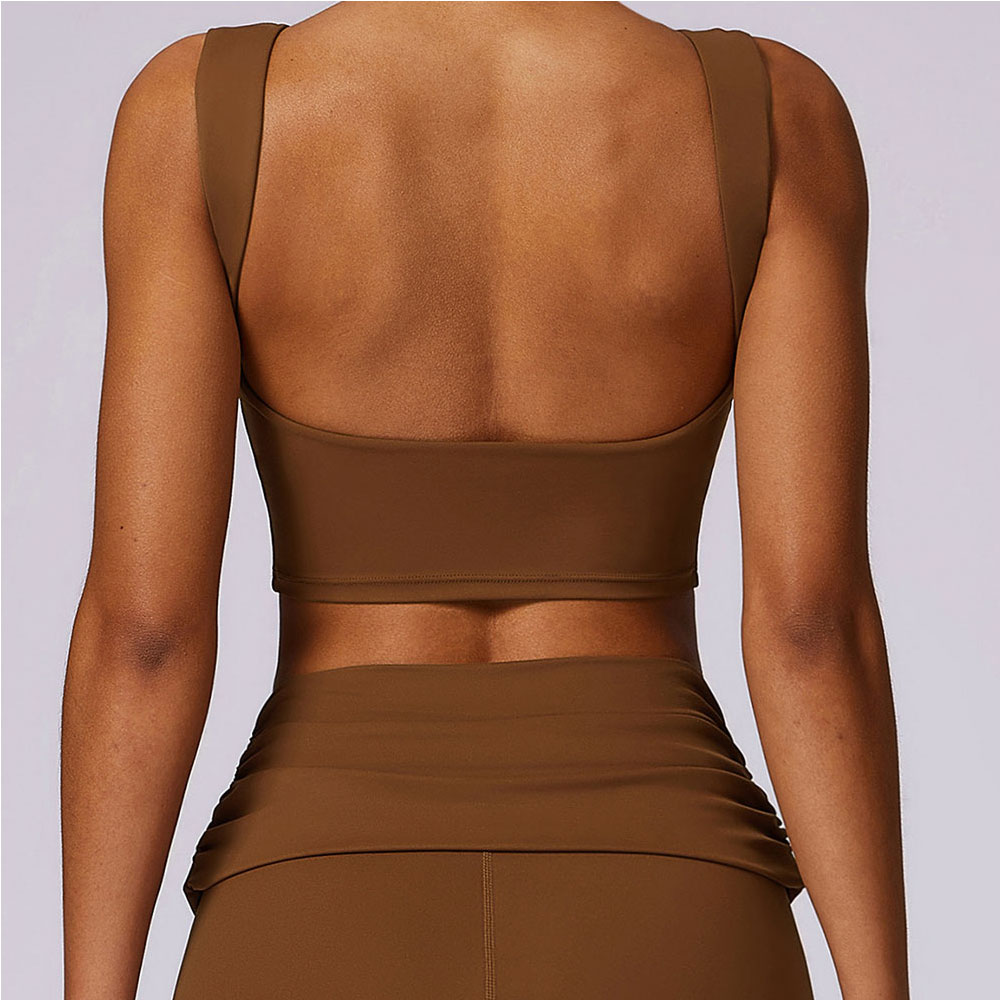 Sports Bra Racerback - Kamizelka Top do jogi biustonosze sportowe