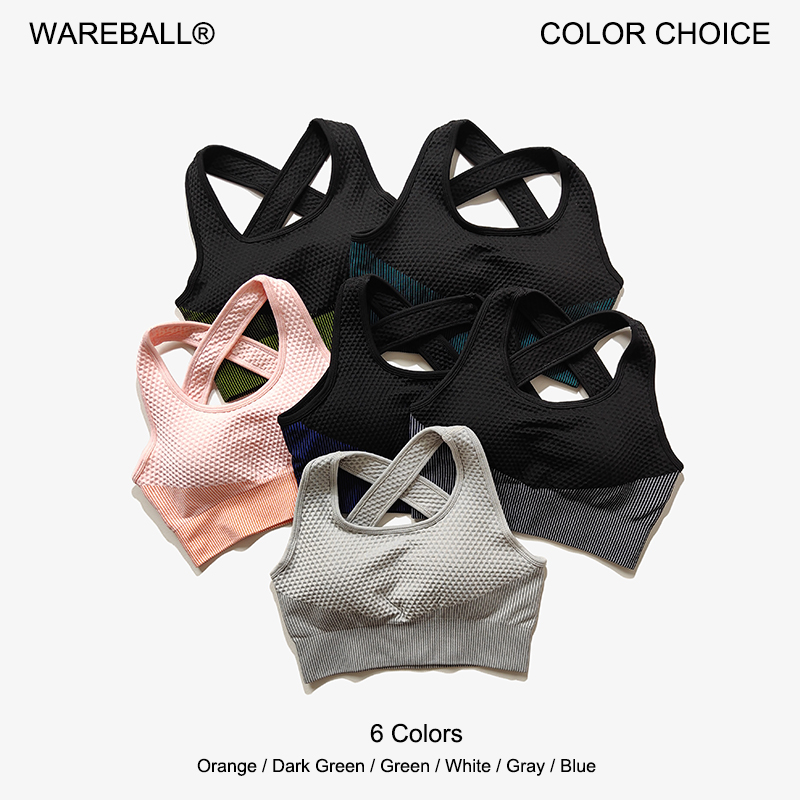 WAREBALL 6-kolorowy biustonosz – Sports Bra Racerback recenzja i cena