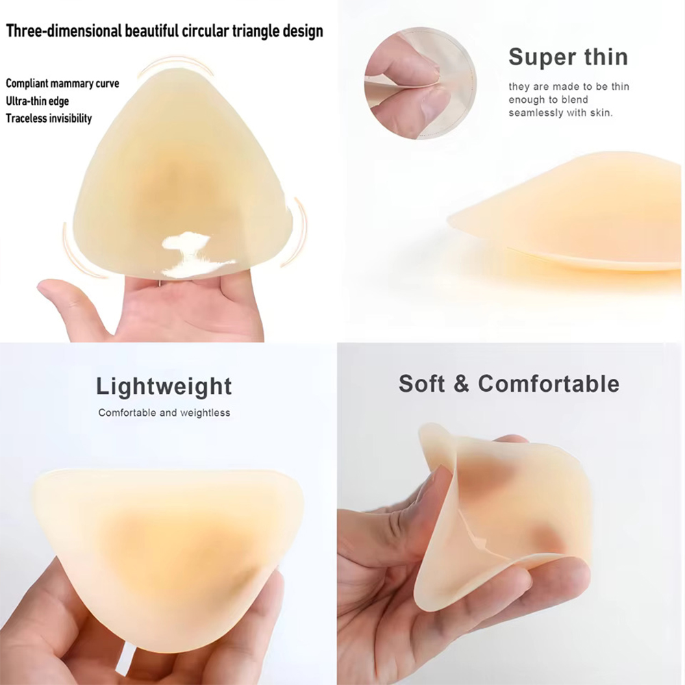 Silikonowe trójkątne nakładki  – Backless Bra Sticky recenzja i cena