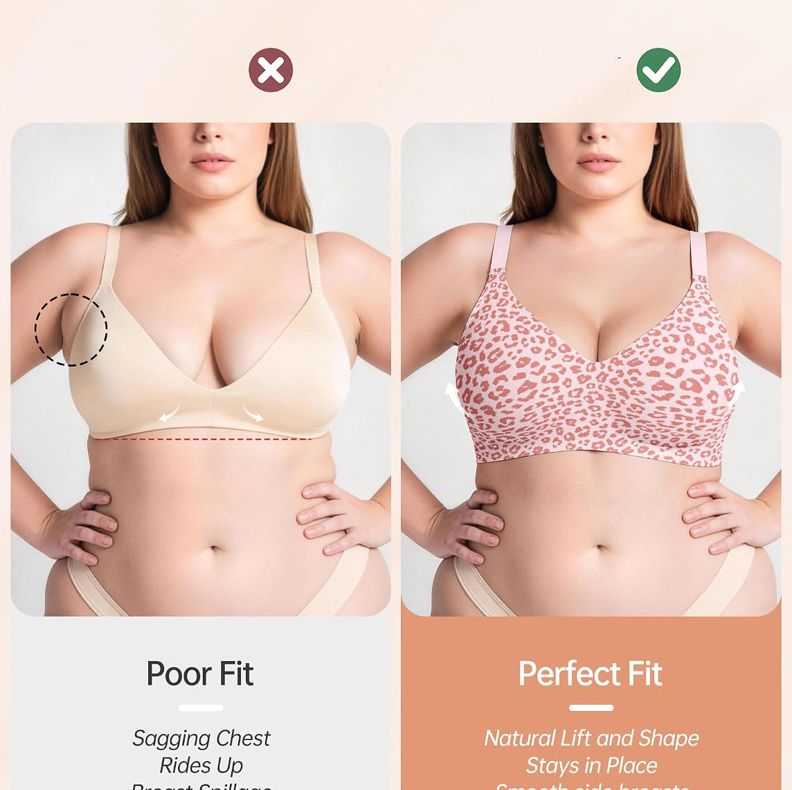Damski bezszwowy biustonosz ty – Wirefree Bra Comfort recenzja i cena