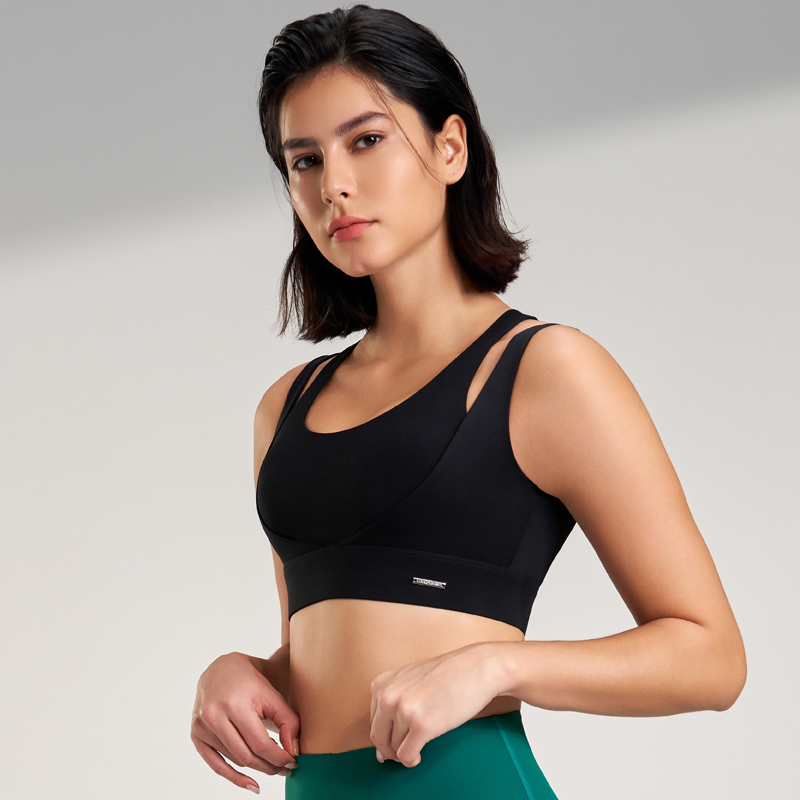 Topy sportowe Damska siłownia  – Sports Bra Racerback recenzja i cena